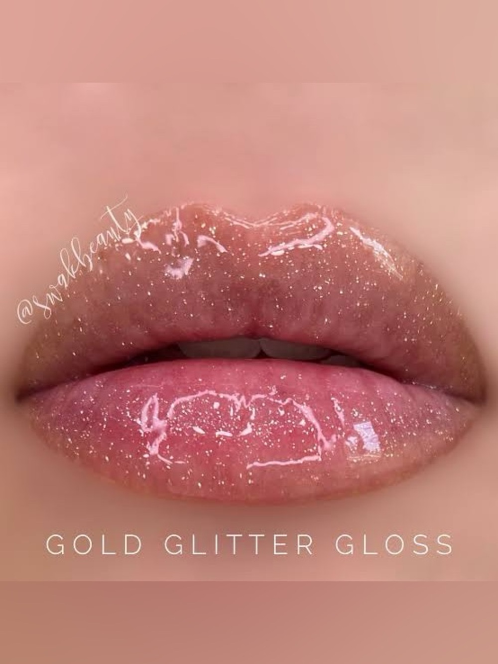 LipSense Gold Glitter Lip Gloss